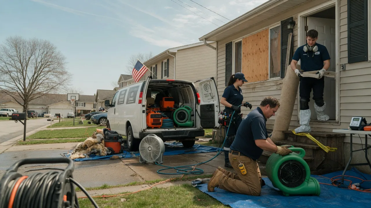 Water Damage Restoration in Upperglade, WV near me